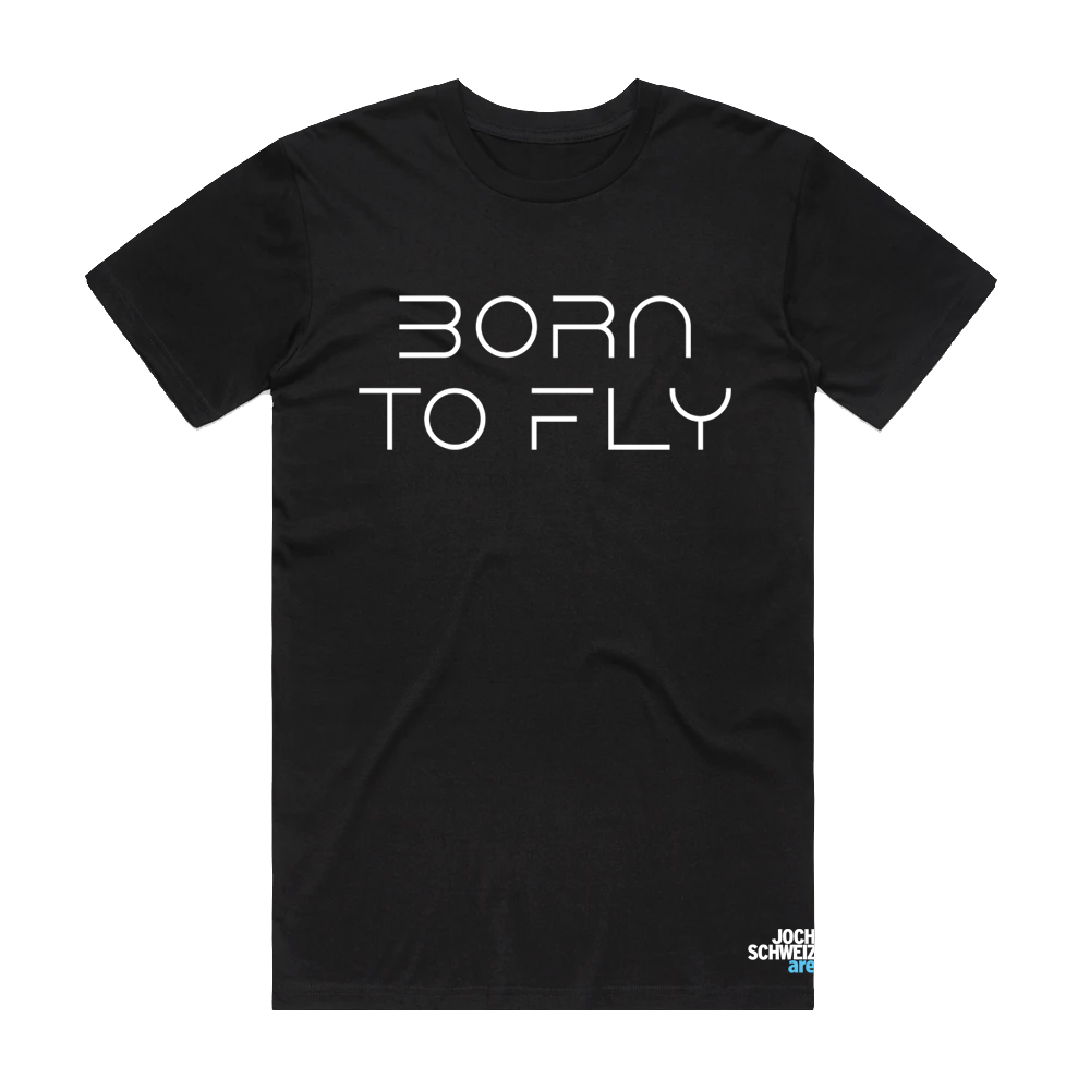 Born To Fly - T-Shirt Dunkelblau