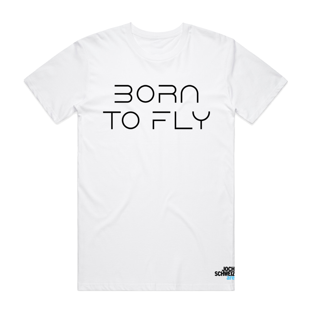 Born To Fly - T-Shirt Weiß