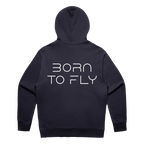 Born To Fly - Hoodie Dunkelblau