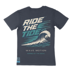 Ride the Tide - T-Shirt Midnight Blue