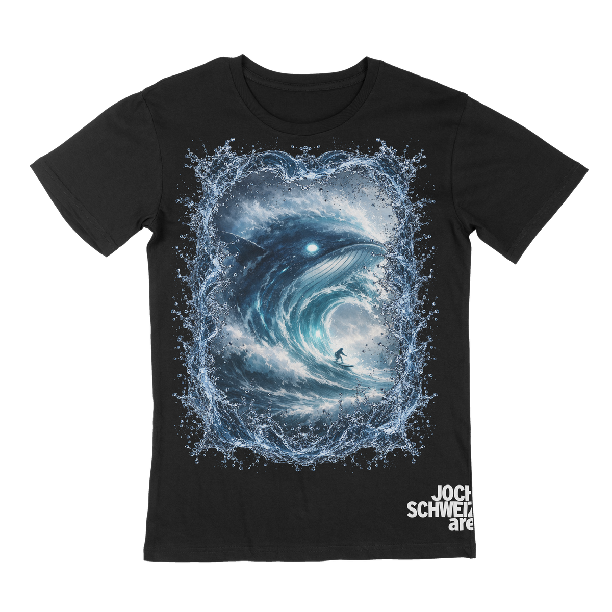 Whale - T-Shirt Black